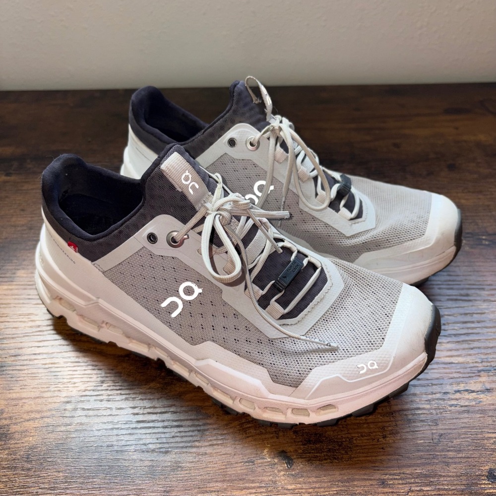 On Cloudultra Women Running Shoes Glacier Eclipse Trail Sneakers Size 7